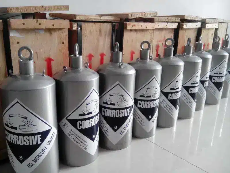 Pure Silver Liquid Mercury