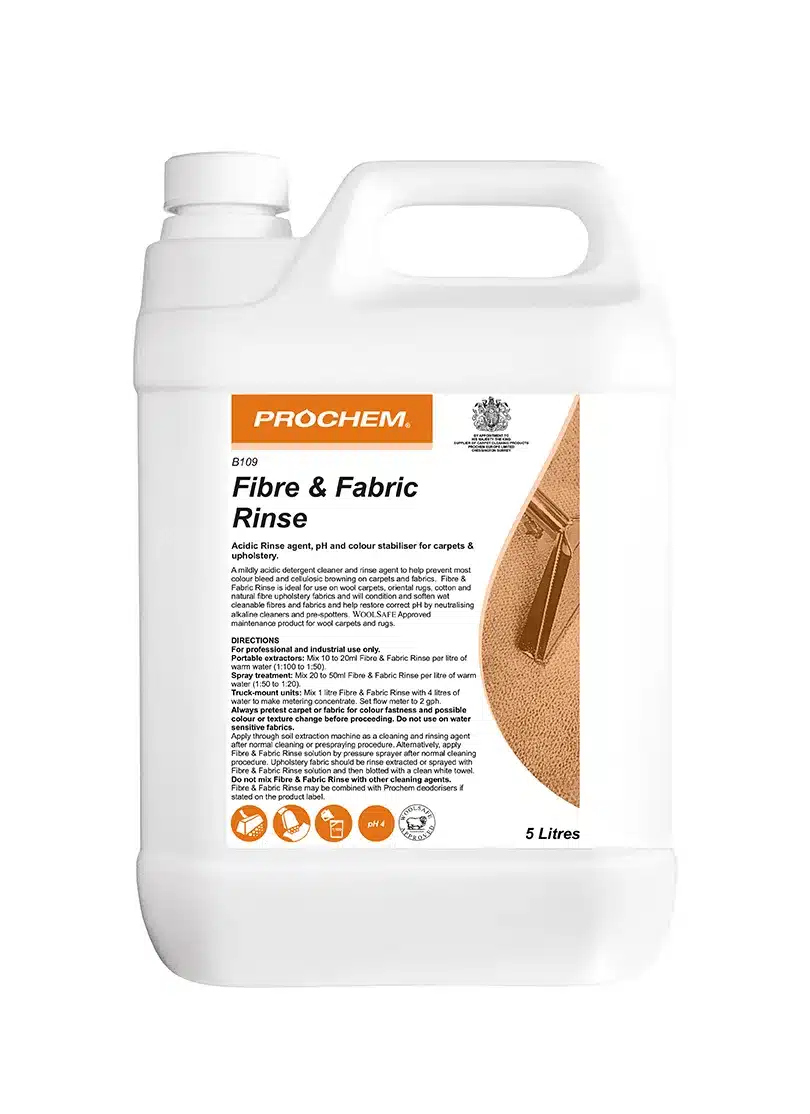 Fibre & Fabric Rinse 5L